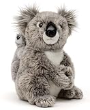 Uni-Toys - Koala mit Baby - 24 cm (Höhe) - Plüschtier, Kuscheltier