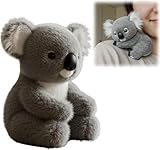 The Koaly – Emotionale Heilung Auf Abruf| Gewichteter Koala Stofftier Plüschtier Zum Kuscheln - Koaly AI Plüsch Für Emotionale Unterstützung Für Kinder Erwachsene Schlafen Reise Geburtstag Familie