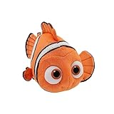 Disney Store Offizielles Nemo Kleines Weiches Spielzeug, Findet Nemo, 23 cm, Plüschfigur mit Gestickten Details, Geeignet für Kinder Ab 0 Jahren