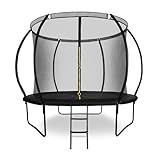 Hypermotion Trampolin Outdoor Kinder 244/305 / 366/430 / 487 cm Kindertrampolin ab 3 Jahre - Schnelltrocknend und Wasserabweisend - Ausgezeichnete Sprungkraft - Gartentrampolin (Ø 305 cm / 10FT)