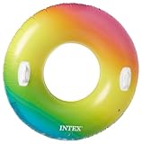 Intex 58202 - Schwimmreifen Color mit Griff 3P Free, 1 Packung