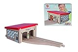Eichhorn 100001515 - Bahn, Lokschuppen, 7-teilig - Bebäude inklusive Schienen - Buchenholz - verbaubar mit nahezu Allen Schienenbahnsystemen