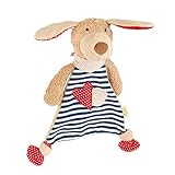 SIGIKID 40503 Schnuffeltuch Hund Green Mädchen und Jungen Babyspielzeug empfohlen ab Geburt blau