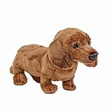 Teddys Rothenburg Kuscheltier Dackel Hellbraun 19 cm Plüschdackel Plüschtier