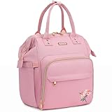 Beaulyn Wickeltasche Kleine, Lässig Wickelrucksack mit Isolierter Tasche,Baby Windeltasche Rucksack für Unterwegs