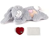 pet prime Snuggle Rabbit – Welpe Herzschlag Tröster, Herzschlag Spielzeug für Welpen, Hund Plüschtier, Hund Komfort Spielzeug