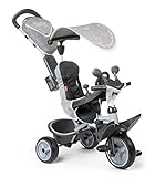 SMOBY Trendy Dreirad Baby Fahrer Komfort Grau
