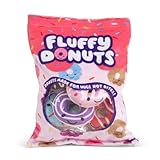 Keycraft Fluffy Doughnuts Squishy – Plüschspielzeug Kissen | Weiche Tasche mit Kuschel-Donuts | Kreatives Geschenk für Kinder & Teens