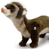 Frettchen Premium Iltis Marder Sammeltier Plüschtier Dekotier Ferdy - Kuscheltiere*biz