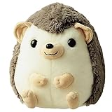 Igel Kuscheltier Plüschigel, Plüsch Igel, Kuschel Igel Plüschtier Hedgehog Plüsch Igel, Baby Kinder Spielzeug (Grau,35cm)