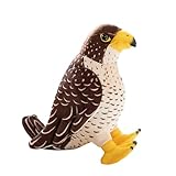 Herfair Adler Kuscheltier Plüsch Vögel Plüschtier Kuschelkissen Tier Stofftier Adler Plüschpuppen Kinder Kinder Geschenke für Jungen und Mädchen (18cm)