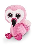 NICI Glubschis: Das Original – Glubschis Flamingo Fairy-Fay 15 cm – Kuscheltier Flamingo mit großen Augen – Flauschiges Plüschtier mit großen Glitzeraugen – Schmusetier für Kuscheltierliebhaber–45557