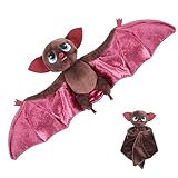 HIULLEN Transylvania Fledermaus Kuscheltier, Fledermaus Plüsch Toy, Plüsch-Puppe Stofftier Geschenk Kuschelweich geeignet für Kinder, Erwachsene, Halloween, Geburtstagsdekoration