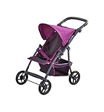 Knorrtoys 16882 16882-Puppenbuggy Liba tec Purple Puppenbuggy, 54 x 35 x 44 cm