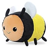 Biene Bee Plüsch Spielzeug,Superweiches Bienenplüsch Puppenspielzeug Stofftier, Cartoon Fliegende Biene Marienkäfer Gefüllte Insekt Tier Kissen Soft Toy für Mädchen, Jungen & Babys