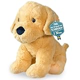 Mollis Kuscheltier - Kuschelhund - 30 cm - Plüschtier-Hund - Kinder-Kuscheltier - weiches Stofftier für Kinder und Babys (Golden Retriever)