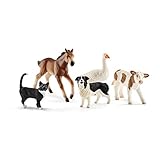 schleich 42386 Farm World Tier-Mix, für Kinder ab 3+ Jahren, FARM WORLD - Spielfigur