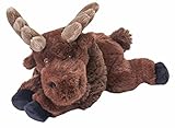 Wild Republic Ecokins Mini Elch, Kuscheltier aus Stoff, Nachhaltiges Spielzeug, Baby Geschenk zur Geburt von Jungen und Mädchen, Stofftier 20 cm