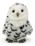 Uni-Toys - Schnee-Eule - 17 cm (Höhe) - Plüsch-Vogel - Plüschtier, Kuscheltier