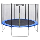 Terena Trampolin 305 cm mit Sicherheitsnetz Gartentrampolin (auch für Kinder)