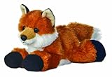 Aurora 12745, 12754, Mini Flopsie Fuchs, 20cm, Plüschtier, schwarz/weiß