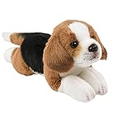 Beagle Kuscheltier Hund liegend 28 cm Kuscheltier Teddys Rothenburg