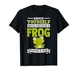 Frosch Kuscheltier Märchen Prinz Grün Laubfrosch Amphibie T-Shirt