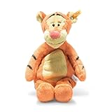 Steiff Kuscheltier Disney Originals Tigger aus Winnie Puuh, Süßes Stofftier, Kinder, Jungen & Mädchen, Friends, 30 cm, Orange, 024535