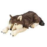 Wild Republic 82332 - Floppies, Wolf, 76 cm - Kuscheltier aus Plüsch, 30', ['Gray', 'Brown', 'White']