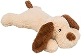 TRIXIE geräuschloser und beruigender Ankuschelhund Benny aus Plüsch für Welpen, Hundespielzeug, Kuscheltier, 30 cm - 35959, Braun