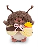 NICI MYMOCHI Kuscheltier Set - Kuscheltier Bär Nomo 8 cm mit Pommes und Bienenkostüm in Geschenkbox, Flauschiges Stofftier zum Kuscheln, Spielen und Liebhaben - 61142