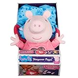 Sleepover Peppa Soft Toy Bedtime Lullaby Toy with Lights and Sounds Preschool Gift Age 3, 4, 5