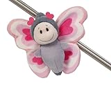 MagNICI Love Schmetterling 10cm - pink - Kuscheltier mit Magnet – Plüschtier haftet auf Metalloberflächen, Magnettafeln und Taschenhänkel als Reisebegleiter – tolle Geschenkidee | 62608