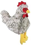 HDmirrorR Huhn ca. 28 cm, naturgetreu, Kuscheltier,Gockel Plüschtier Hahn Henne