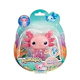 Animagic Let’s Glo Axolotl – Rosa, Elektronisches & Leuchtendes Haustier Kinder ab 4 Jahren, Sensorisches Spiel & Taktile Erfahrung, Dehnbarer Körper, Kuscheltier DASS Schwimmt & Leuchtet im Wasser