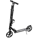 Raven Scooter - Roller Erwachsene - Scooter Erwachsene - Kinderroller - Cityroller - Kickroller - Klapp-Roller - Catia, Integer 200mm mit Klingel und Flaschenhalter (Croxer Integer)