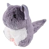 Beaupretty Chinchilla Plüsch Spielzeug Hamster Kuscheltier 25cm Grau Weiches Stofftier Kissen Geschenk Für Kinder Und Tierliebhaber