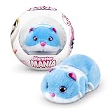 Pets Alive Hamster Mania von ZURU, Blue Hamster, Pet Nurture, Kuscheltier, Real Alive, 20+ Sounds Interaktiv, Elektronisches Haustier, (Blau)