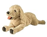 Gosig Golden Stofftier Plüsch-Hund Retriever mit 70cm länge - sehr weich und kuschelig - sicherheitsgetestet - maschinenwaschbar