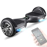 Bluewheel 6,5' Premium Hoverboard HX310s, Hoverboard Kinder, Elektro Board, Deutsches Qualitätsunternehmen, Bluetooth Lautsprecher, Starker Dual Motor, LED