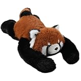 KOMEIYL Gewichtete Plüschtiere für Kinder & Erwachsene, Gewichtetes Panda Kuscheltier, Weighted Panda Stuffed Animals für Angst & Stress Relief, Weich und Komfortabe Niedliche Plüschpuppe (30cm) (B)