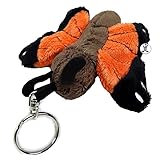 Schmetterling AMELINA Plüsch-Schlüsselanhänger orange Plüschtier Kuscheltier