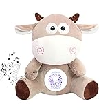 HuBorns - Nachtlicht Kuscheltier mit weißem Rauschen - Einschlafhilfe für Kinder - Geschenke für eine Babyparty - Nachtlicht Plüschtier zum Einschlafen - Weisses Rauschen Baby Sound Machine