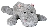 Wagner 9090 - XXL Riesen Nilpferd - 100 cm groß - Kuschel-Hippo Teddybär Plüschtier Plüsch Plüschhippo Nili Flusspferd