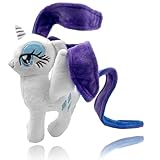 Ubephant Kuscheltier Little Pferd, Rariity Plüschtier Weiß, 20cm Stuffed Animal, Kawaii Kuscheltier Pferd Plüsch, Plushies Pferd Spielzeug Puppe Geschenk