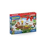 schleich 98644 Adventskalender Dinosaurs 2022, für Kinder ab 5 Jahren, Dinosaurs - Spielset