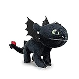 HTTYD Drachenzähmen leicht gemacht - Dragons - Plüsch Figur Kuscheltier Drachen Ohnezahn Toothless 11'/30cm - 76001661-1