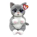 TY Morgan Katze Beanie Bellie Regulär 6' | Beanie Baby Weiches Plüschtier | Sammlerstück Kuscheliger Stoffteddy, Und