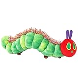 PjuQow Raupe Nimmersatt Kuscheltier, Weiches Stofftier Für Kinder, Perfekt Zum Kuscheln Und Spielen, Größe 25 cm