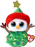 TY Beanie Boo Regular 15 cm Garland Snowman Xmas 203